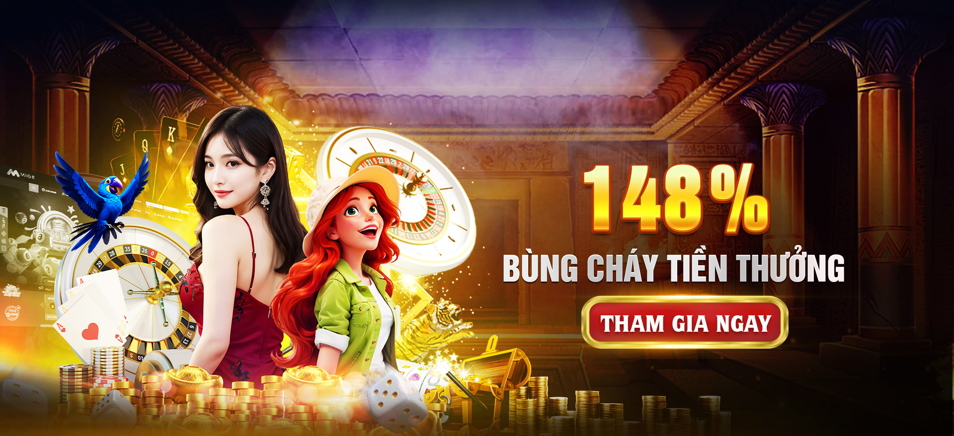 Hình ảnh quảng cáo của bom88 hiển thị nền tảng và các lợi ích