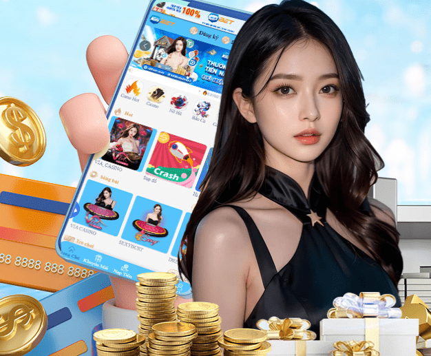 Hình ảnh quảng cáo của bom88 hiển thị nền tảng và các lợi ích